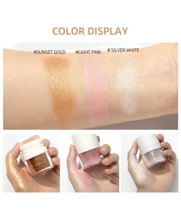 Polvo De Hadas Shimmering Powder Fairy Bomb Highlighter Makeup - Long Lasting Glow for Face Illumination & Contour (Light Pink) - Buy Online on SooperMarket.com