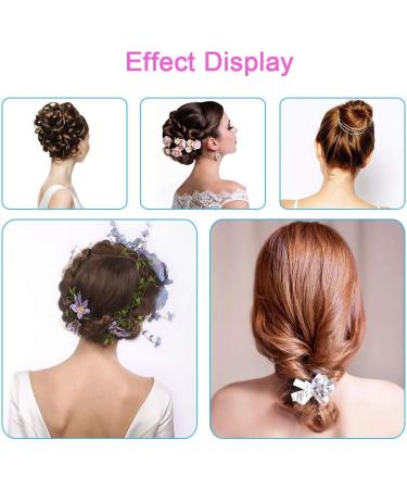 URAQT 26 Pcs Hair Styling Kit Set - Bun Maker, Braid Tool, Twist Accessories for DIY Hair Styles - Black Magic Hair Styling for Girls/Women - Buy Online on SooperMarket.com