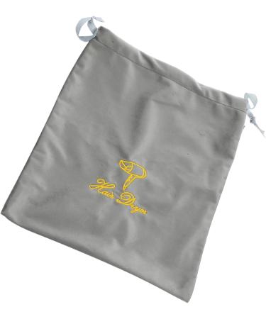 Baluue 2pcs Hair Curler Travel Bag Fabric Hair Dryer Travel Pouch Grey Drawstring Bag 30.00X25.00X0.50CMx2pcs Greyx2pcs - Buy Online on SooperMarket.com