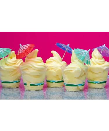 By The Cup Rainbow Sprinkles Lactose-Free Soft Serve Mix 4 Flavor Variety Pack - Pineapple, Raspberry, Lime, Lemon - Buy Online on SooperMarket.com