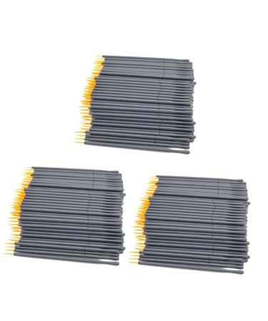 Baluue 300 Pcs Eye Makeup Tools Eyeliner Brushes Fine Point Eye Shadow Eye Gel White Eye Liner