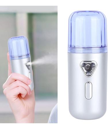 Nano Atomization Humidifier with USB Charging 30ml Capacity Portable Face Mist Sprayer for Hydrating - Buy Online on SooperMarket.com