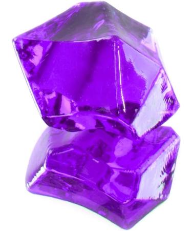 120 Pack Acrylic Color Ice Rock Crystals - Purple - Table Scatters, Vase Fillers, Wedding Decor, Arts & Crafts - 1 Inch - Buy Online on SooperMarket.com