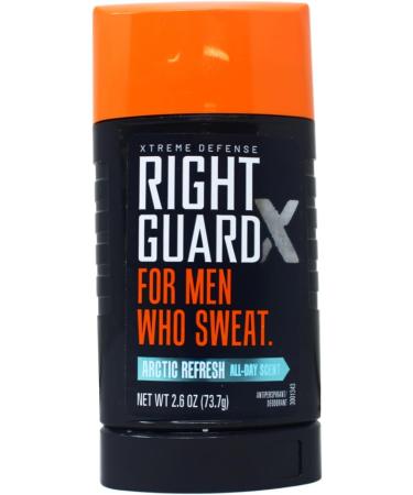 Right Guard Total Defense 5 Antiperspirant Deodorant - Invisible Solid Arctic Refresh 2.6 Oz (Pack of 2) - Long-Lasting Protection Fresh Scent International Shipping Available - Buy Online on SooperMarket.com