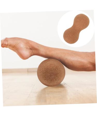 Healeeved Double Ball Massage Roller - Mobility & Trigger Point Therapy for Yoga Neck and Foot Pain Relief - Buy Online on SooperMarket.com