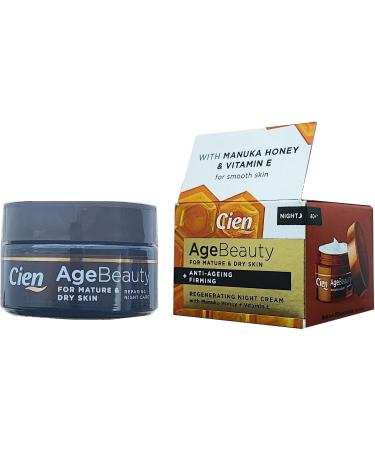 Cien Age Beauty Anti-Ageing Firming Regenerating Day & Night Cream With Manuka Honey + Vitamin E - 50ml (Night Cream) - Buy Online on SooperMarket.com
