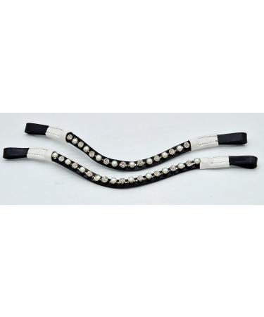 Tysons Breeches Headband | Pearl Mini Shetty Welsh Leather Glitzer Pearls - Perfect for Falabella & Minipony (35 cm) - Buy Online on SooperMarket.com