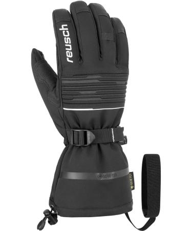 Reusch Men's Isidro GTX Gloves - Black/White Size 10.5 | Premium Winter Gear for Ultimate Warmth & Protection - Buy Online on SooperMarket.com