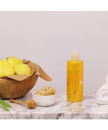 SBC Skincare Manuka Honey & Quince Body Wash - 300ml | Nourishing Shower Cream For All The Family | Body Wash For Dry And Irritated Skin | SLS And Soap Free - Buy Online on SooperMarket.com