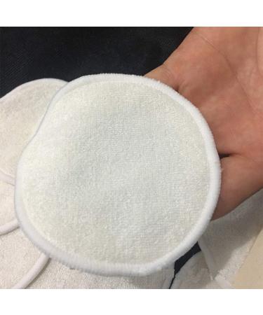 Healifty 10pcs 3 Makeup Remover Pads Make up Remover Pads for Face Facial Cleansing Sponge Washable Cosmetic - Buy Online on SooperMarket.com