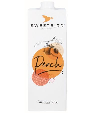 Sweetbird Peach Smoothie 1 Litre - Vegan Friendly