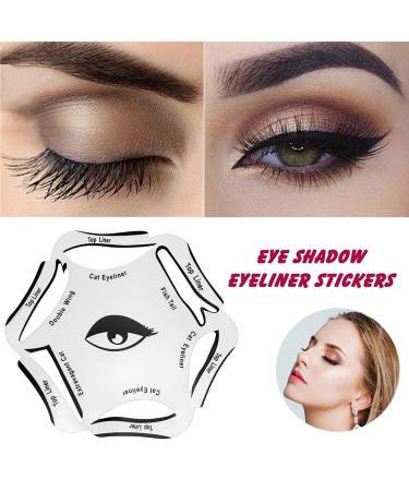 2 Pcs Eyeliner Stencils - Easy-to-Use Eyeliner Template Set - Buy Online on SooperMarket.com