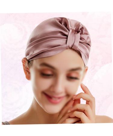 FRCOLOR Hair-Drying Hat Sleeping Bonnet Cap Bouffant Scrub Hats Satin Womens Hats Silk Night Cap Quick Hijab Hair Bonnet for Sleeping Silk Hair Bonnet Caps Fast Drying for Hair Printing - Buy Online on SooperMarket.com