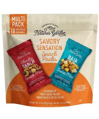 Nature's Garden Savory Sensation Snack Pack (18 pk.)