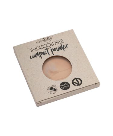 PuroBio Insoluble Compact Face Powder Refill No. 04 Warm 9 g No. 04 Warm 9 g (Pack of 1)