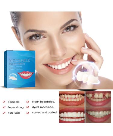 Temporary Tooth Repair Kit - A1 Moldable Fake Teeth Replacement Glue for Missing & Broken Teeth - Dentures Replacement for Men and Women - Buy Online on SooperMarket.com