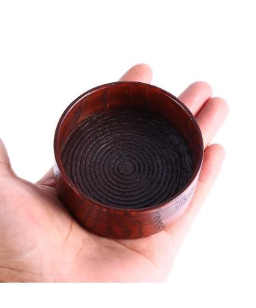 Men's Natural Razor Soap Foam Cream - Wooden Bowl & Cup Shaving Soap for Ultimate Clean Shave - Buy Online on SooperMarket.com