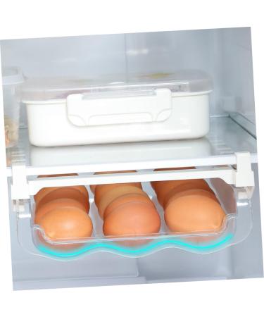 1pc Fridge Refrigerator Eggs Container Refrigerator Eggs Case Egg Carton Organizer Multifunction - Buy Online on SooperMarket.com