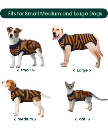 Kuoser Dog Body Post-Op for Male & Female Dogs - Breathable & Leakage Protection - Anti-Licking Recovery Suit (Brown Size M - 1 Pack) - Buy Online on SooperMarket.com