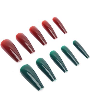 Solid Color Fake Nails Colorful False Nails Pure Color Full Cover Nail Tip Artificial Fake Nails Long Full Coverage False Nails French Nail Acrylic Fake Nails (04) - Buy Online on SooperMarket.com