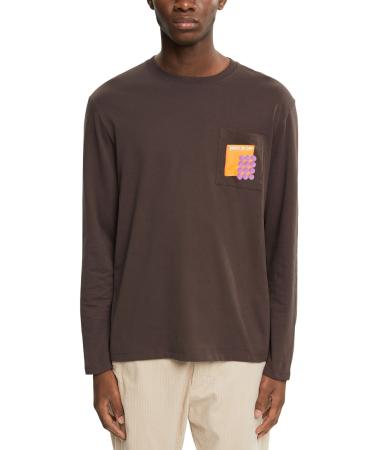 Esprit Herren T-Shirt XL 200/Dark Brown