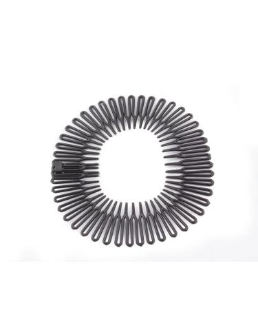 Mytoptrendz Boys/Girls 4.5cm Flexi Stretchy Plastic Zigzag Teeth Sports Headband Hair Band
