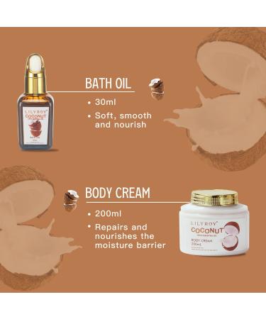 Coconut Spa Gift Set for Women - 8Pcs Spa Gift Basket with Shower Gel, Bubble Bath, Body Cream, and More in Elegant Wire Basket | Gifts for Her - Buy Online on SooperMarket.com