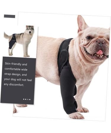 GANAZONO Dog Hindleg Cover Paw Butter Balm for Dogs Comfy Brace Dog Rear Leg Splint Care Elbow Pads S As Shown - Buy Online on SooperMarket.com