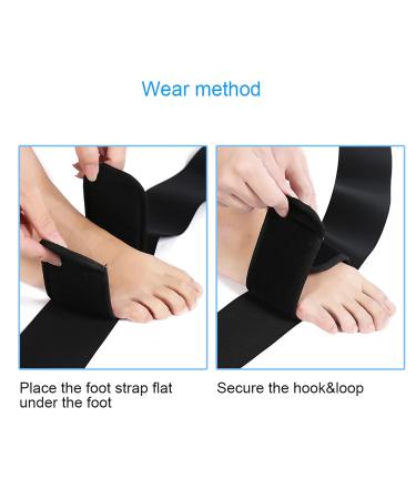 Buy Stretching Exercise Strap for Foot Drop & Ankle Training - 3.3ft Resistance Bands for Strength & Flexibility - Buy Online on SooperMarket.com