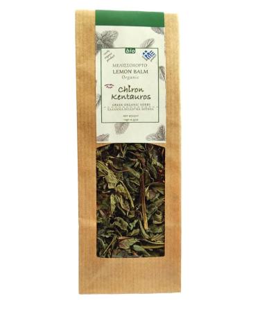 Greek Organic Bio Herb Melissa / Lemon Balm Leaves from Mount Pelion Greece - GMO / Caffeine Free 10gr