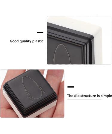 Nail Practice Stamp Nail Stamper Nail Art Practice Stamp-pad Nail Art Practice Supply Hand Painted Practice Stamper Painting Practicing Stamper White Nail Supplies Manicure Plastic White 2 - Buy Online on SooperMarket.com