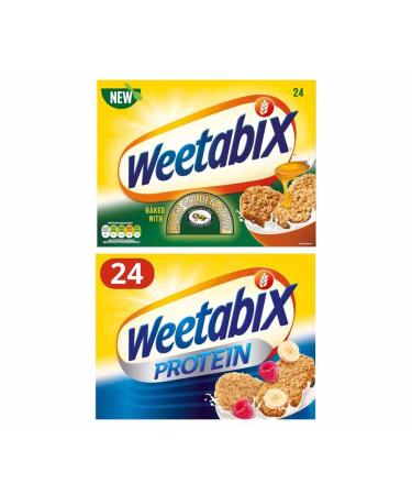 Weetabix Cereal Bundle - Protein & Lyle's Golden Syrup - 24 per pack