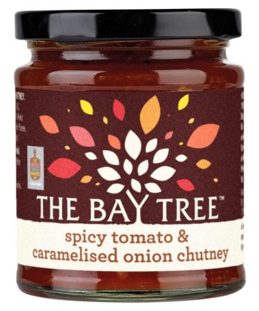 The Bay Tree Spicy Tomato and Caramelised Onion Chutney 200g Spicy Tomato and Caramelised Onion 200g (Pack of 1)