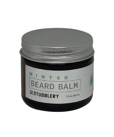 Beard Balm (2 oz) - Organic Ingredients (Peppermint Tea Tree)