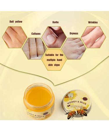 50g Hand Care Mask - Milk Honey Peeling Moisturizing & Whitening - Hydrating Nourishing Body Care - Buy Online on SooperMarket.com