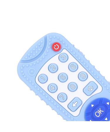 Remote Controlled Baby Teether Toy - Bright Colors, Multiple Buttons - Blue - Buy Online on SooperMarket.com