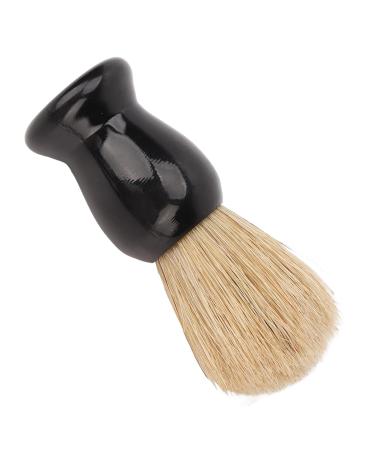 Premium Multi-Purpose Synthetic Beard Brush - Shiny Black | Comfort & Portability for Home Travel & Salon | Ideal Beard Styling Tool - Buy Online on SooperMarket.com