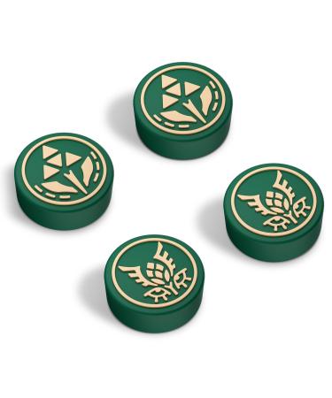 Premium Switch Thumb Grips Exclusive Zelda Tears of The Kingdom Theme Silicone Switch Joystick Caps Legend of Zelda Design - Compatible with Nintendo Switch/Switch OLED/Switch Lite by Wenbramo