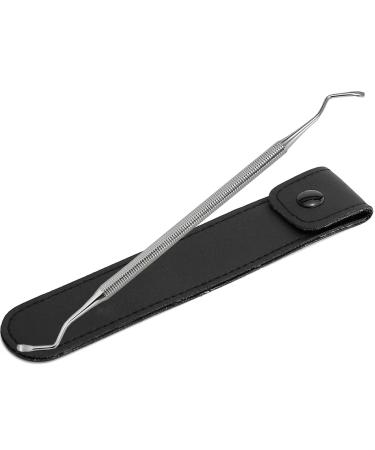 Corn lifter foot care stainless steel foot care instrument with oval ends - nail lifter nail care double instrument pedicure instrument with case.Specialist trading quality large spoons