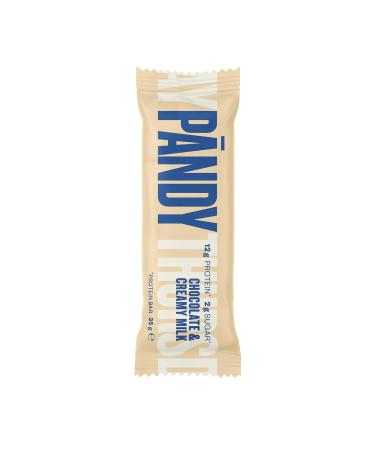 P ndy Protein Bar Creamy Milk - 12g Protein 131 Calories 18 x 35g Delicious Milk & Chocolate Taste Bars for Fitness Lovers - Buy Online on SooperMarket.com