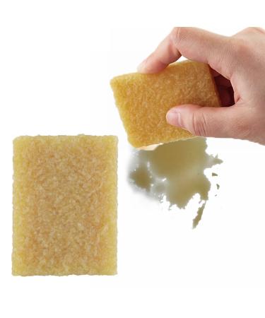 4 PCS 5x7cm Soft Scrapbook Craft Adhesive and Residue Eraser Adhesive Remover Rubber Cleaning Eraser Glue and Residue Eraser Sponge Shaped Craft Tool
