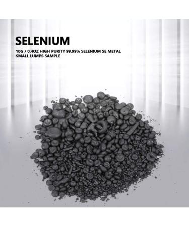 High Purity 99.99% Selenium Metal Se Element 10g Sample for Industrial Welding - Welding Rods and Wires - Buy Online on SooperMarket.com