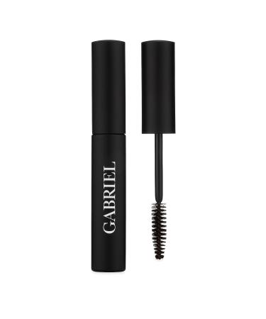 Gabriel Cosmetics Mascara (Black Brown) - Natural, Paraben-Free, Vegan, Gluten-Free | Cruelty-Free, Non-GMO | Volumizing, Water-Resistant Formula - 0.25 Fl Oz - Buy Online on SooperMarket.com