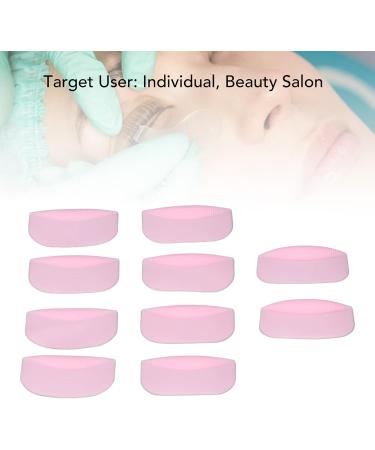 20 Pairs Silicone Eyelash Perm Pads - Reusable Lash Lifting Rods for Home & Salon | International Shipping - Buy Online on SooperMarket.com