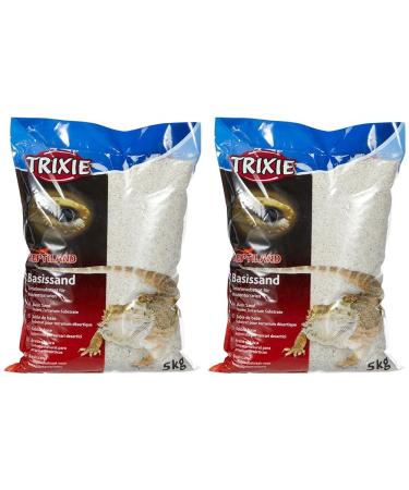 Trixie 76134 Base Sand for Desert Terrariums 5 kg White (Pack of 2) 5 kg (Pack of 2)