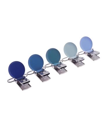 Sutoyuen 42pcs Metal Round Suspender Clips for DIY Pacifier Chains & Jewelry Accessories - Buy Online on SooperMarket.com