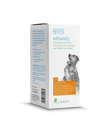 Valetumed Argan Oil 100ml Energy-rich oil for a strong immune system of dogs and cats