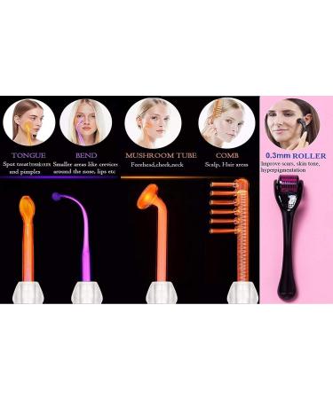 L|FT Wand FX Premium High Frequency Facial Machine - 20W Upgraded with 5 Attachments - Buy Online on SooperMarket.com