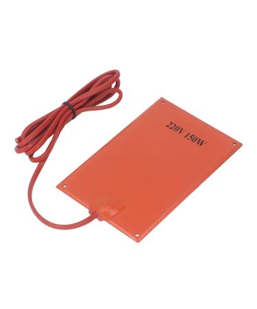 Silicone rubber heating plate 150W thin AC220V fast heat generation temperature-resistant silicone rubber heating mat for control cabinet cooling hemanto