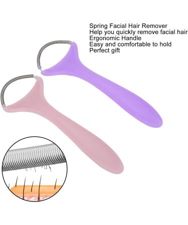 Stainless Steel Spring Facial Hair Remover - Manual Epilator for Smooth Skin - Buy Online on SooperMarket.com